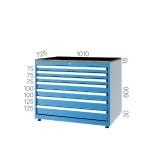 11081 – TOOL CABINET WITH 9 DRAWERS