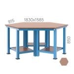 3815 – 16 ÇEKMECELİ SEKİZGEN ÇALIŞMA TEZGAHI