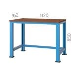 3942 – WORKBENCH WITH LOWER SHELF, 3 DRAWERS AND PEGBOARD