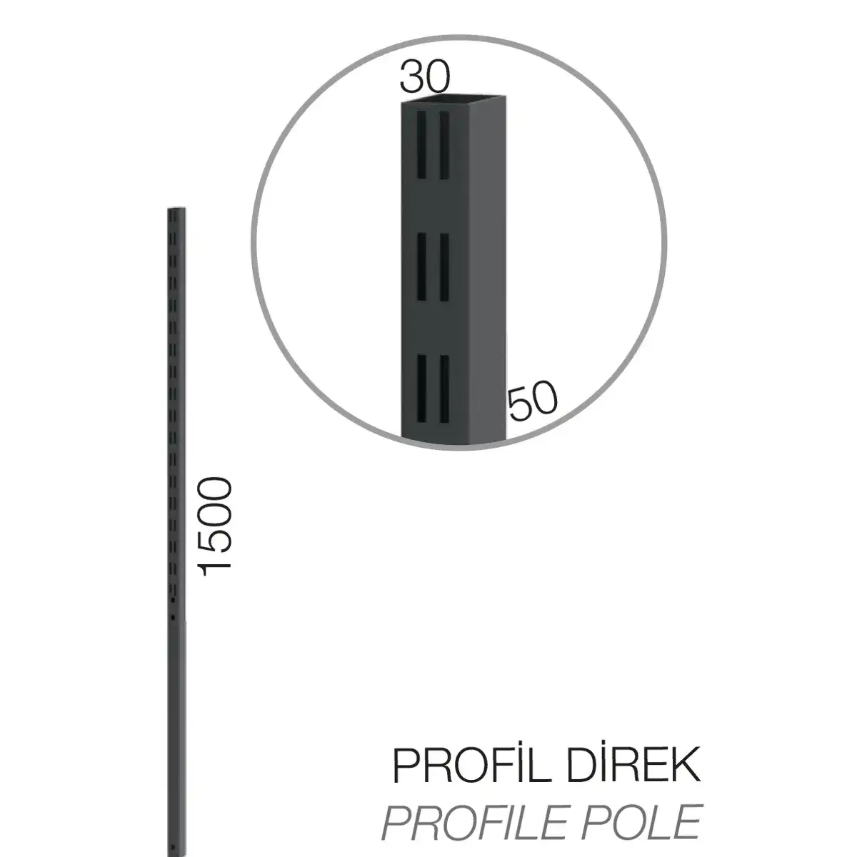 8900-35.150 – ASKI PANOSU İÇİN PROFİL DİREK – 1500 MM UZUNLUĞUNDA 8900-35.150 – ASKI PANOSU İÇİN PROFİL DİREK – 1500 MM UZUNLUĞUNDA