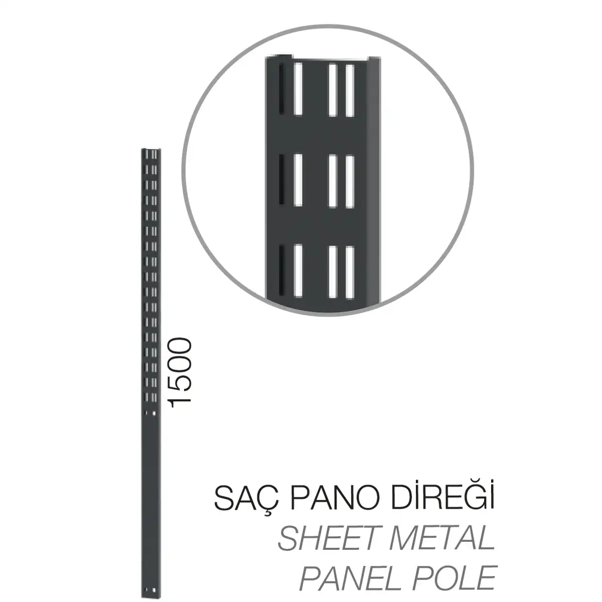 8900-62.150 – ASKI PANOSU İÇİN SAC DİREK – 1500 MM UZUNLUĞUNDA 8900-62.150 – ASKI PANOSU İÇİN SAC DİREK – 1500 MM UZUNLUĞUNDA