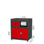 8900-75.085 GARAJ SETİ 5 ÇEKMECELİ MALZEME DOLABI