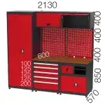3104 – SUPERVISOR WORKBENCH WITH 2 DRAWERS
