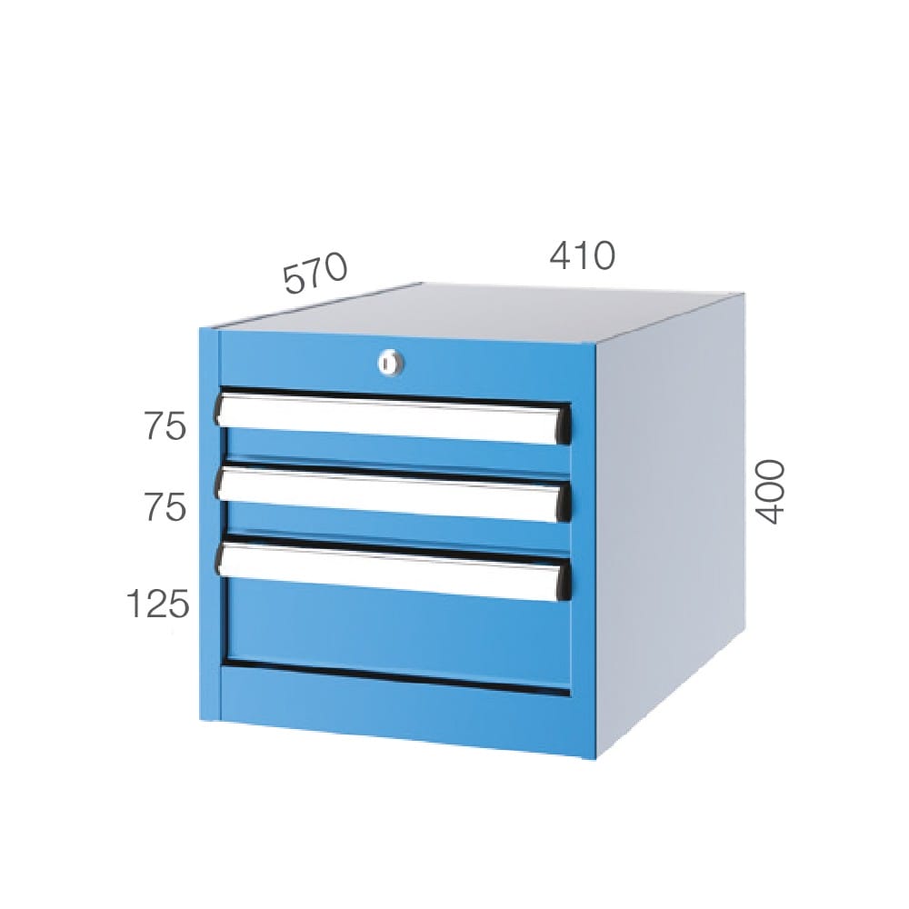 1041 – TOOL CABINET 3 DRAWERS