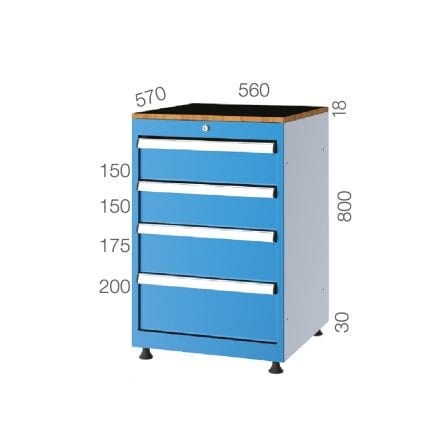 5082 – 4 ÇEKMECELİ DOLAP