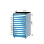 7200 – TOOL CABINET 9 DRAWERS