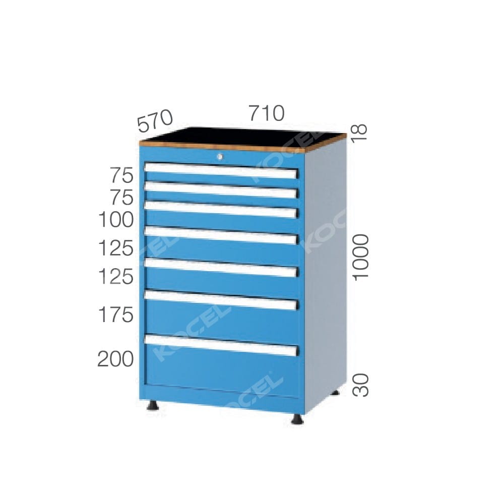 75100 – 7 ÇEKMECELİ DOLAP 75100 – 7 ÇEKMECELİ DOLAP