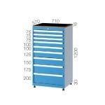 75102 – TOOL CABINET WITH 5 DRAWERS
