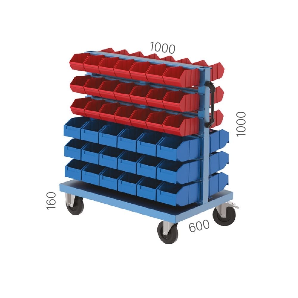 4082 – MOBILE PLASTIC BIN STAND 4082 – MOBILE PLASTIC BIN STAND