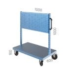 4510 – ASKI PANOLU TEKERLEKLİ STAND
