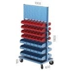 4530 – MOBILE TOOL PANEL WITH 4 SHELVES