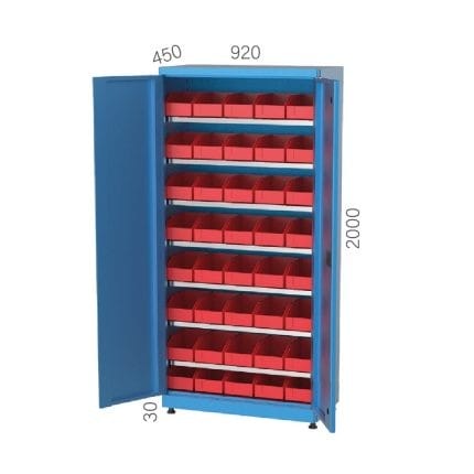6220 – PLASTIC BIN STORAGE CABINET