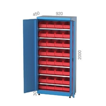 6229 – PLASTIC BIN STORAGE CABINET