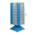 6069 – WIDE TYPE CLEANING CABINET