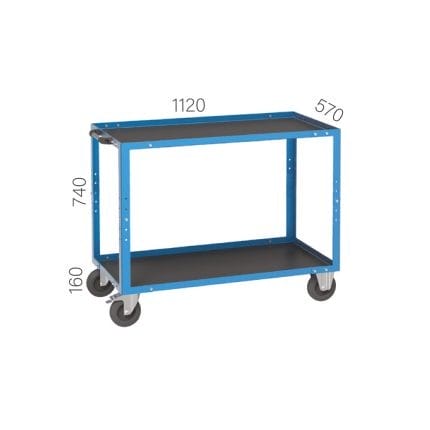 8013 – MOBILE WORKBENCH WITH LOWER SHELF