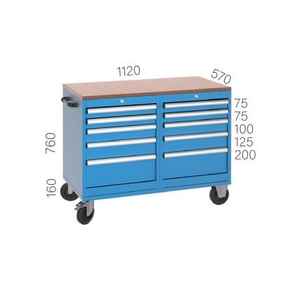 8230 – 10 ÇEKMECELİ TAKIM ARABASI