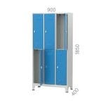 6014 – DAR TİP SOYUNMA DOLABI 4 KAPILI