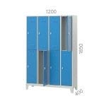 6056 – SIX HALF DOOR LOCKER