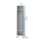 6034 – NARROW TYPE FOUR DOOR LOCKER