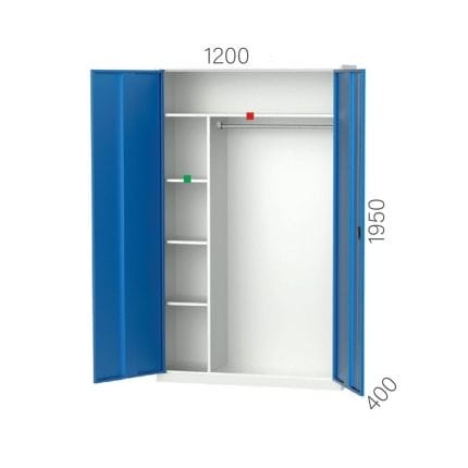 6069 – WIDE TYPE CLEANING CABINET