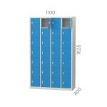 6092 – PPE LOCKER WITH 4 PLEXIGLASS DOOR