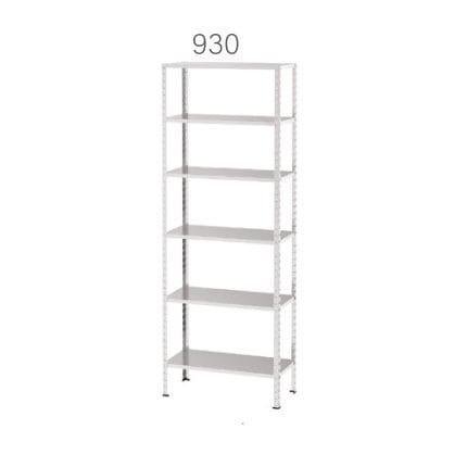 25959 – GALVANIZED METAL SHELF UNIT WITH 6 SHELVES (930X590X2500MMH)
