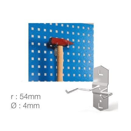 K15 – TOOL PEGBOARD HOOK